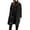 AA-Black, variant on Womens Faux Fur Long Coats Thermal Thick Long Sleeve Winter Coats Solid Color Casual Lapel Fleece Cardigans Streetwear, Gray, XXL