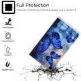 thumbnail image 2 of Allytech Case for Samsung Galaxy Tab A7 Lite 8.4 2021(SM-T220/SM-T225), Slim Soft PU Leather Shockproof Folio Flip Stand Card Holder Cover Case for Galaxy Tab A7 Lite T220 2021(8.4"), Blue Butterfly, 2 of 7