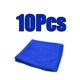 thumbnail image 1 of 10Pcs 30x30cm Toal De Limpieza Toal De Microfibra Para Detalles De Automóviles Soledad Aparato de limpieza azul, 1 of 10