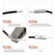 thumbnail image 4 of 50 Pcs Conectores de Empalme Sin Aislamiento 26-22AWG para Terminales de Cables Eléctricos BN0.5, 4 of 5