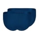 thumbnail image 3 of SKINY Calzoncillos para hombre, paquete de 4 - Algodón Retro, pantalones, costilla fina, algodón Azul M (Medium), 3 of 3