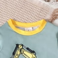 thumbnail image 5 of Splozh Baby Toddler Boy Clothes Fall Winter Outfit Long Sleeve Sweatshirts Pants Set 6 9 12 18 24 Months 3T 4T 5T Boy Clothes Kids Outfits Boys,Light Blue,8-9 Years, 5 of 9