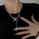 thumbnail image 2 of Collar gargantilla con colgante shaofei para mujer adorno callejero joyería Unisex regalo de aniversario, 2 of 5