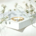 thumbnail image 4 of Rosec Jewels Lab Grown Diamond Promise Ring for Women (EF-VS Quality) - Valentines Day Ring, 18K Yellow Gold, US 7.50, 4 of 8