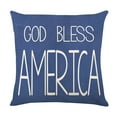 thumbnail image 2 of Independence Day Pillowcase Linen Pillowcase Bedroom Headboard Sofa Pillowcase Cover Holiday Party Decoration, 2 of 5