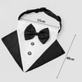thumbnail image 3 of Chien Cou Cravate Collier Réglable Chiot Noeud Papillon Bandana Chien Triangle Bavoir, 3 of 10