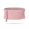 thumbnail image 1 of Running Belt for Women - Knitted Breathable Fitness Waist Pack with Adjustable Size and Reflective Strips in Black, 1 of 5