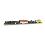 Bachmann Trains N Scale Whistle-Stop Special DCC Sound Value جاهز لتشغيل مجموعة قطار النموذج الكهربائي ، 16 قطعة