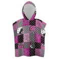 thumbnail image 3 of Hello Kitty Kids Beach Towels with Hood Soft Quick Dry Absorbent Hooded Towels Bath Robe for Swim Pool Bath Poncho Towels, 3 of 7