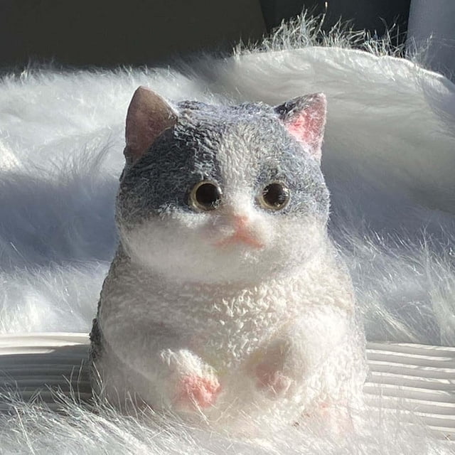 Juguete Antiestrés Big Taba Squishy Cat Gato Grande Relajante TPR 15cm