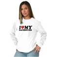 thumbnail image 5 of Love My Dachshund Dog Breed Pet Owner Women's Long Sleeve T Shirt Brisco Brands S, 5 of 6