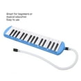thumbnail image 3 of 32 Teclas de piano melodica, soprano melodica instrumento de aire piano pianica con tubo y bolsa, instrumento musical para principiantes, adultos, portátiles y livianos, 32 teclas, 3 of 7