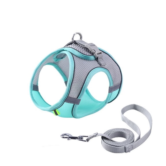 Step in Vest Harness for Small and Medium Dogs, No Pull Small Dog Harness , Comfortable Air Mesh Dog Vest Harness with Reflective Strip (S)