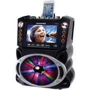Karaoke USA DVD/CDG/MP3G Karaoke Machine with 7 TFT Color Screen, Record, Bluetooth and LED Sync Lights, GF846