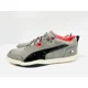 thumbnail image 1 of PU & MA BMW Mens Gray/Red Suede Lace Up Sneakers Size 10 1/2, 1 of 6