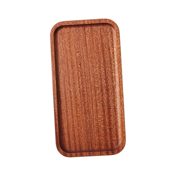 Bandeja de madera para servir fiestas, tabla de quesos, utensilio de cocina, bandeja para servir aperitivos. 13cmx25cmx15cm