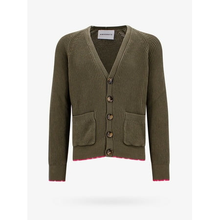 

AMARANTO CARDIGAN MAN Green KNITWEAR