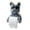 Gray, variant on Fiocias Nordic Toilet Paper Holder Mounting Dog Sculpture Paper Rack Stand Organizer for Gray