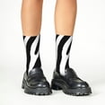 thumbnail image 4 of Honeii Zebra Print Children's Colorful Socks,Unisex Kids and Toddlers' Cushioned Sock,Kids Athletic Crew Socks,for Everyday Wear and Sports, 4 of 5
