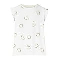 thumbnail image 4 of Kids Clothes Girls Sleeveless Print Shirt and Shorts Cute Tank Top Clothes Sets, 4 of 8