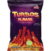 Sabritas Turbos Flamas Corn Snacks, 9.25 oz Bag