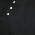 thumbnail image 4 of Hombres Mujeres Chef Coat Manga corta Camarero Ropa Sudor Absorber Ropa Uniforme Negro 4XL jinwen Chaquetas de cocinero, 4 of 8