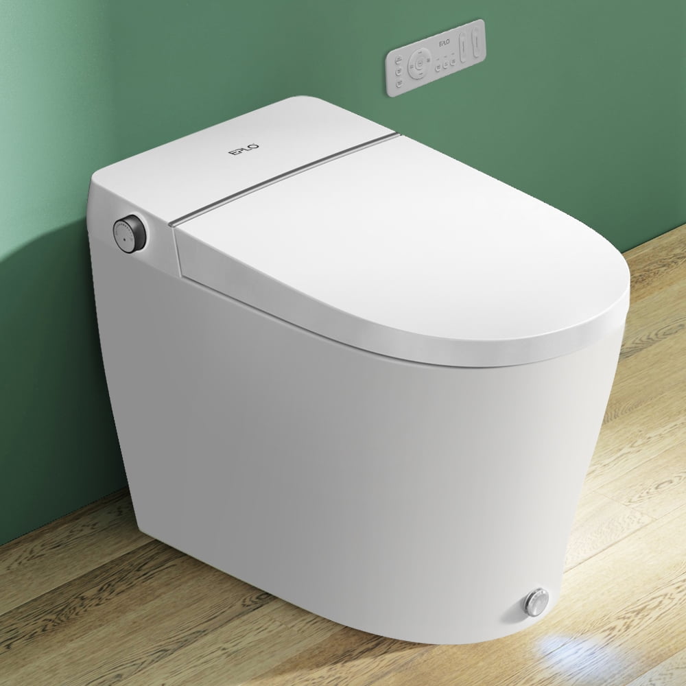 EPLO Smart Bidet Toilet,Electric Elongated Toilet with Bidet Built in