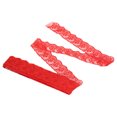 thumbnail image 4 of Lace Trim, Soft Elastic Lace Ribbon Comfortable Skin Friendly  For Gift Wrapping For Clothing For Sewing Red, 4 of 8