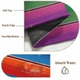 thumbnail image 6 of Mexican Stripes Entryway Rug 2'x3'&nbsp; Non Slip Front Door Mats, Colorful Stripes Modern Art Entrance Rugs Indoor Outdoor Carpet, Washable Floor Mats Small Area Rug for Bedroom Kitchen, 6 of 8