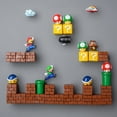 thumbnail image 4 of Venta única de 17 estilos de pegatinas magnéticas de Super Mario, imanes creativos y bonitos para el refrigerador en 3D, accesorios de decoración, regalos de Navidad para niños, 4 of 5