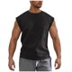 thumbnail image 1 of Camiseta de tirantes de cuello redondo para hombre, de gamuza, deportiva, de poliéster, con cuello redondo, 1 of 8