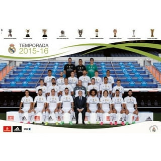 Poster de la plantilla del Real Madrid 2017-18.