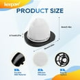 thumbnail image 3 of KEEPOW Replacement Filters For Compatible with Bissell 3-in-1 Lightweight Stick Vac Cleaner for Models 2030, 20303, 20306, 20307, 20309, 2030H, 2030V, 2030X, 2030Z # compare to part 1611501, 3 of 7