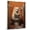 American Eskimo, variant on Black Russian Terrier Dog Canvas Wall Art for Bedroom Living Room Home Decor,Funny Dog Canvas Sitting on The Toilet Animal Pattern Office Artworks, modern wall decor, Ready to Hang