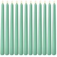 thumbnail image 1 of Velas Sihuida 25 cm Verde Esmeralda Paquete de 12 Sin Aroma, 1 of 2