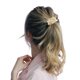 thumbnail image 3 of Ofertas Únicas 1 Pc Clip para Cabello con Hebilla de Cola de Caballo Líneas Irregulares para Mujeres Tono Dorado, 3 of 6