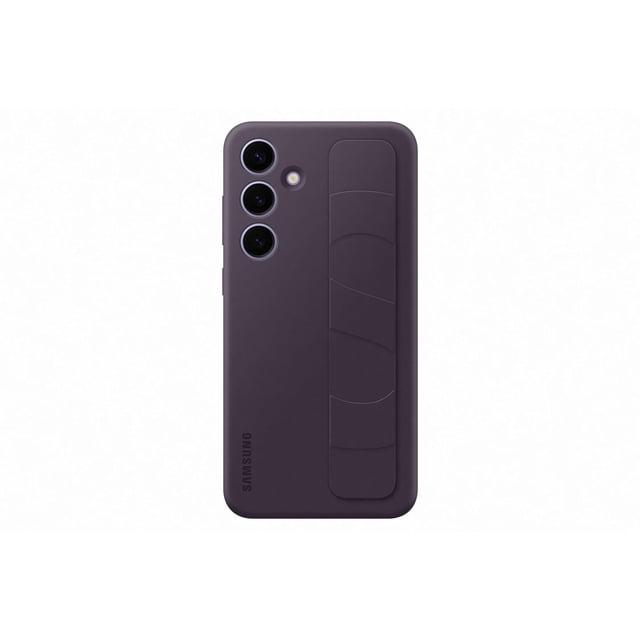 Funda con Soporte y Agarre para Samsung Galaxy S24+ en Violeta Oscuro