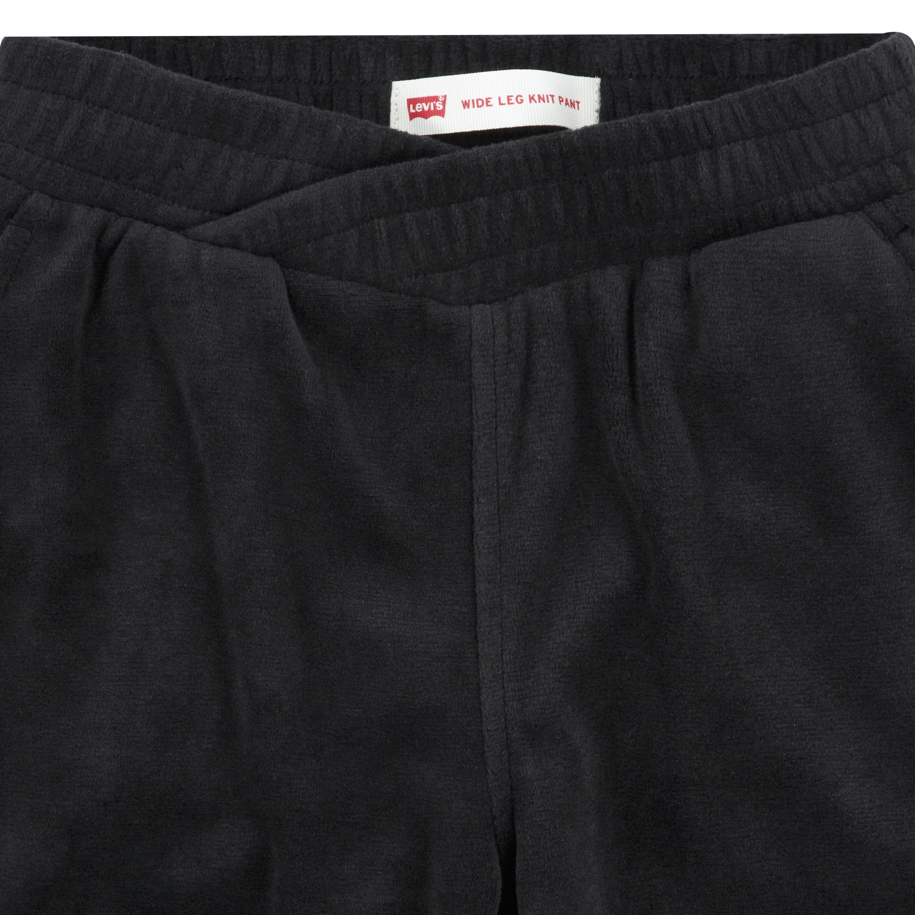 Levi Girls Wide Leg Velour Pant, Size 4-6X