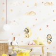 thumbnail image 3 of Conjunto de pegatinas de pared ZHCH nubes luna perros decoración, 3 of 5