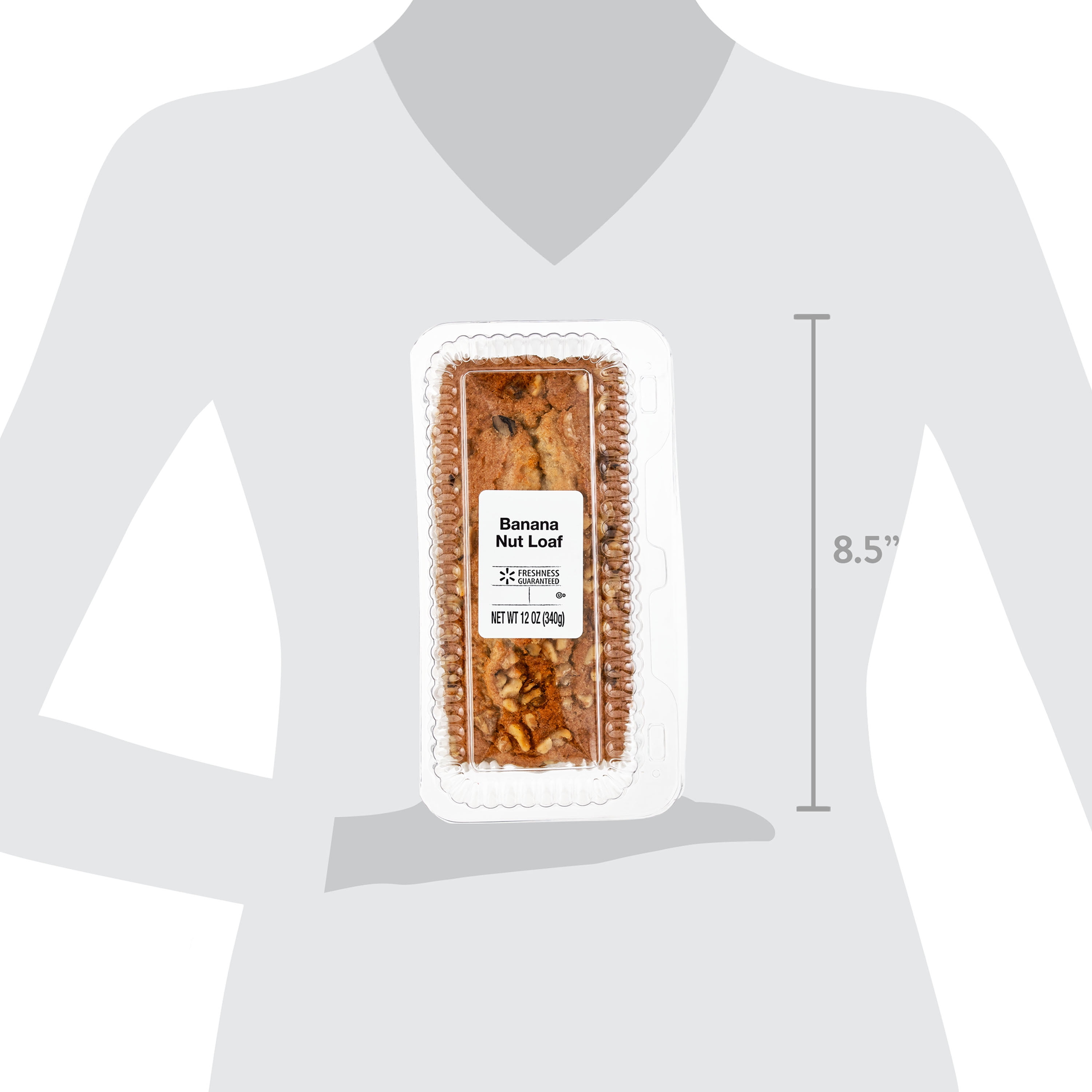 Freshness Guaranteed Banana Nut Loaf, Ready to Serve, 12 oz, 1 Loaf