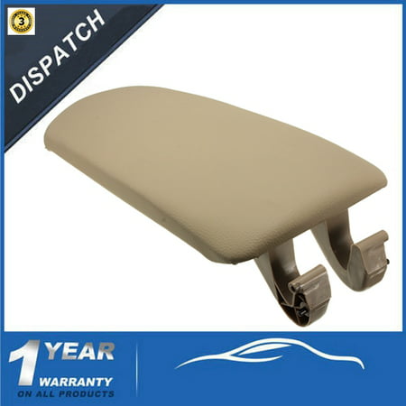Beige PU Leather Center Console Armrest Cover Lid For Audi A4 B7 A4L 2004 2005 2006 2007