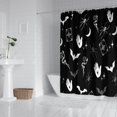 thumbnail image 2 of Black Gothic Hand Spider Pattern Shower Curtain 84"x72" ,Bathroom Decorative Shower Curtains Set with 12 Hooks,Modern Waterproof Washable Shower Curtain, 2 of 6