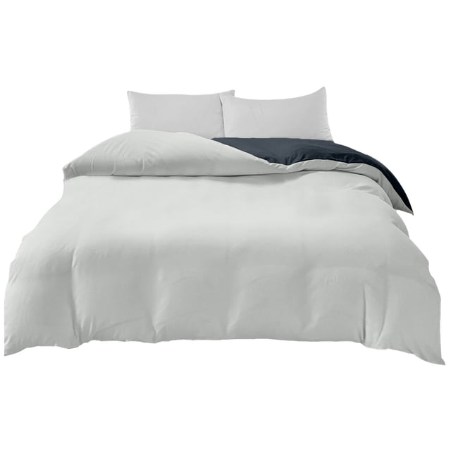Ohufall Fresh Color Washed Bedding Set Twin Sheets Set Four Piece Soft Comfort For Student Dormitory