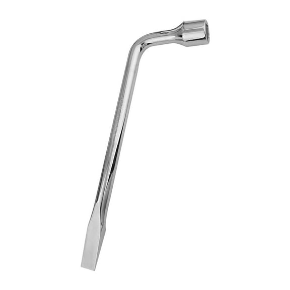 Telescoping Brace Wrench L Shape Tire Wrench Spanner For Nut Removal Adjustable Length High Leverages Design