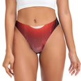 thumbnail image 1 of Balery Red Moon Lava Tangas de Algodón para Mujer con Estampado – Ropa Interior Sexy, Transpirable, G-string-X-Small, 1 of 6