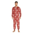 thumbnail image 6 of joogoo Christmas Snowflakes Unisex Adults Onesies Pajamas Jumpsuits L, 6 of 7