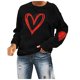 thumbnail image 2 of Pntutb Valentine'S Day - Sudadera de manga larga con estampado de corazón para mujer Pntutb Pntutb-803, 2 of 3