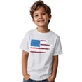 thumbnail image 5 of Byoo Toddler Girl Patriotic Fighter Jet Flag Tee Shirt 4th Of July Independence Day Short Sleeve Tshirt, 5 of 6