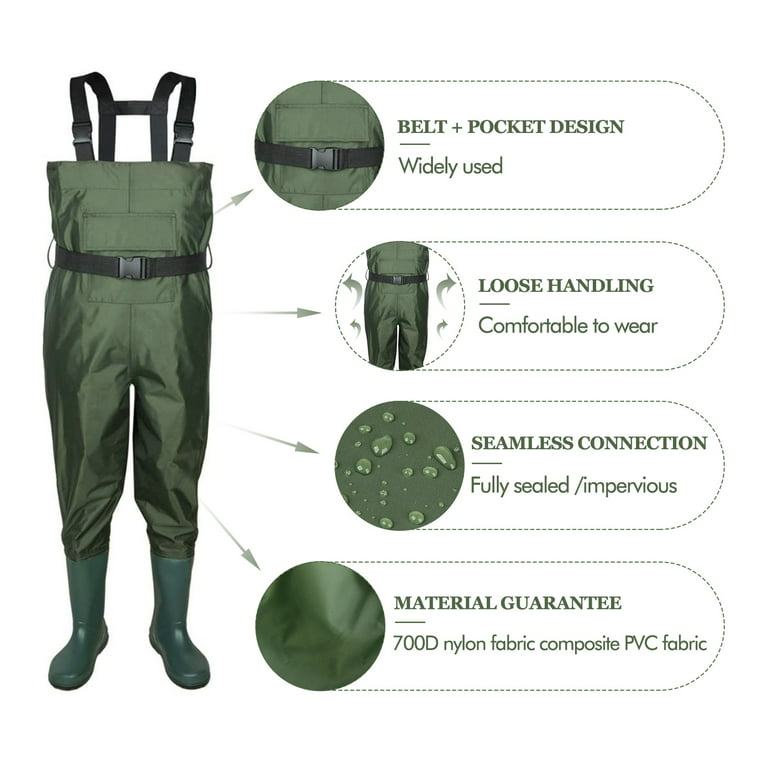 Other, Magreel Child Chest Waders Waterproof Nylon Youth Waders 67