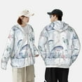 thumbnail image 6 of Gaeub Sea Animals Men's and Women's UPF 50+ Long-Sleeved Sun Protection Clothing, Fishing Shirt Long Sleeve Zip - XX-Large, 6 of 9